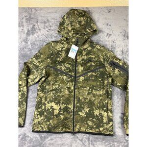 Size Medium - $145 Nike Men's Tech Fleece Windrunner Full-Zip Camo Hoodie
